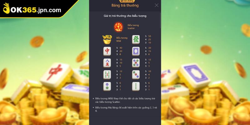 Đường Mạt Chược 2 OK365 Trải Nghiệm Với Tỷ Lệ Thắng Cao 2 Tận dụng cuộc chơi cùng với cơ hội nhanh thắng lớn