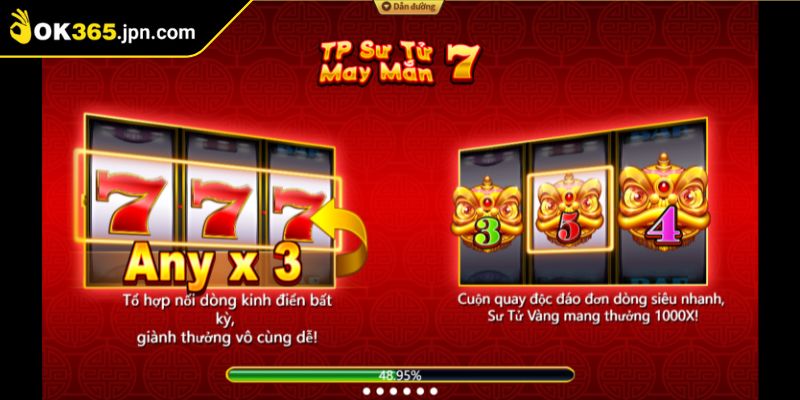 Giới thiệu múa lân may mắn 7 OK365  trải nghiệm độc đáo