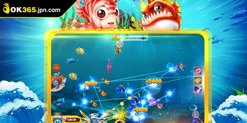 Sức hút của tựa game nhị ca bắn cá OK365 