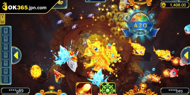 Luật chơi và phần thưởng trong tam tiên bắn cá